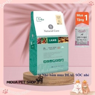 1kg thức ăn cho chó thịt cừu NATURAL CORE