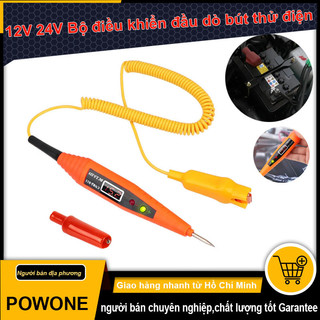 24V 12V điện kiểm tra bút thăm dò kiểm soát xe kiểm tra điện áp xe pin công cụ chẩn đoán xe tải trailer phụ tùng xe máy