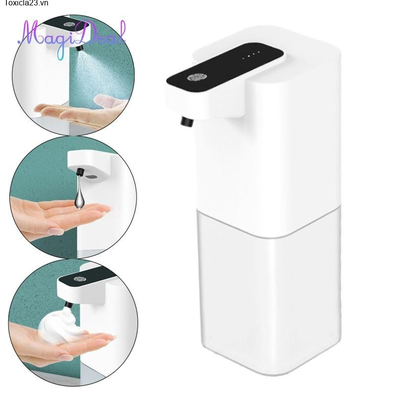 Hộp xà phòng tự động cầm tay Toxicla23 14oz 400ml dung tích lớn, thích hợp cho nhà bếp khách sạn
