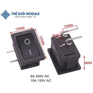 [Có sẵn] [Rẻ vô địch] [Set 2 cái] Công tắc KCD1-101 RA - thegioimodule