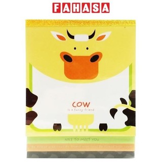 Sổ Notes Of Animals Khai Trí Stationery - Hình Bò