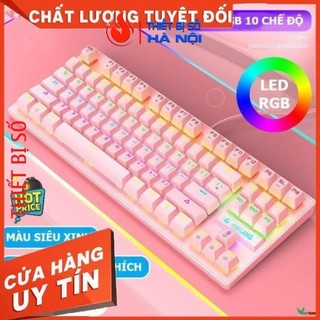 ZIYOU LANG K2 - Bàn phím cơ K2 PRO 87 phím, bàn phím có dây Led NHIỀU Chế Độ Khác Nhau -DC4371