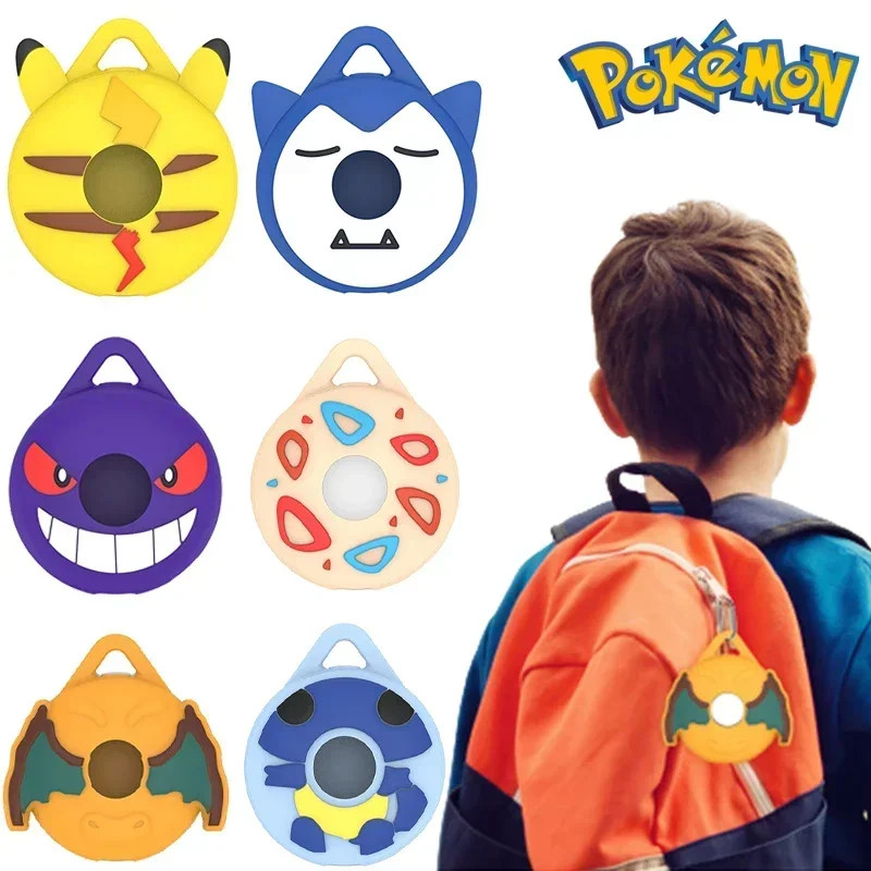 Ốp Silicon Pokemon Gengar Cho Pokemon GO Plus + Anime Chống Sốc Bao Gồm Tất Cả Có Dây Bảo Vệ