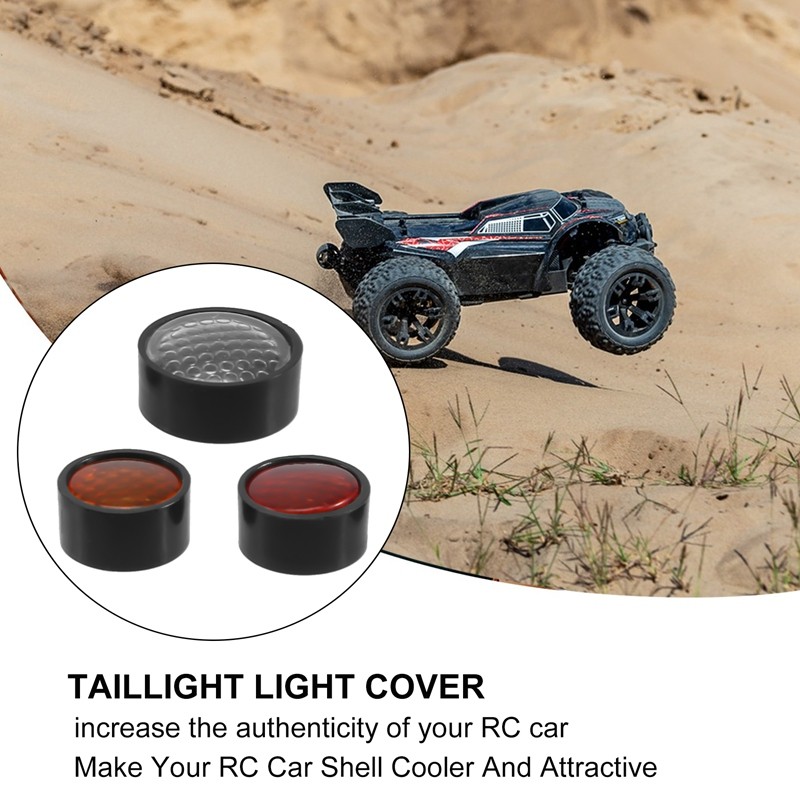 7 Chiếc Vỏ Đèn Hậu Cho 1: 10 RC Xe Bánh Xích RC D90 Vỏ Thân Xe