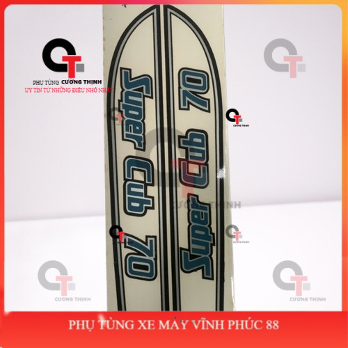 CT | Tem Super Cub 78 79 80 máy cánh - Loại Tốt