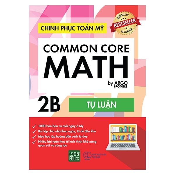Sách - Chinh Phục Toán Mỹ - Common Core Math (Tập 2B)