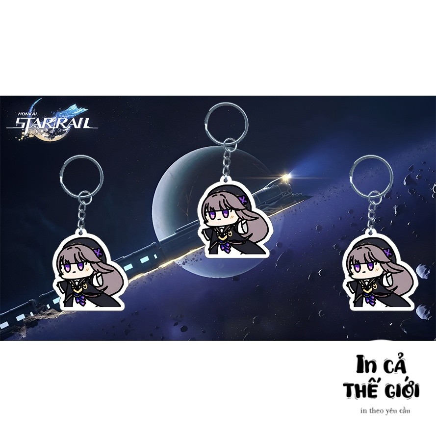 Móc chìa khóa Honkai Star Rail: Herta Kuru Kuru