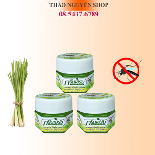Dầu Cù Là Muỗi Sả Cintronella Grass essence Mosquito Repellent (Nắp Trắng) Thái Lan