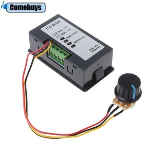 Com * cho bộ điều khiển tốc độ động cơ dc 6-30v 12v 24v 15a max với màn hình kỹ thuật số