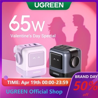 Ugreen Bộ Sạc 3 Cổng USB C 65W 30W Fast Charging Cho iPhone 15/14 / 14 Pro Max / Macbook Air / iPad Pro / iPad Mini