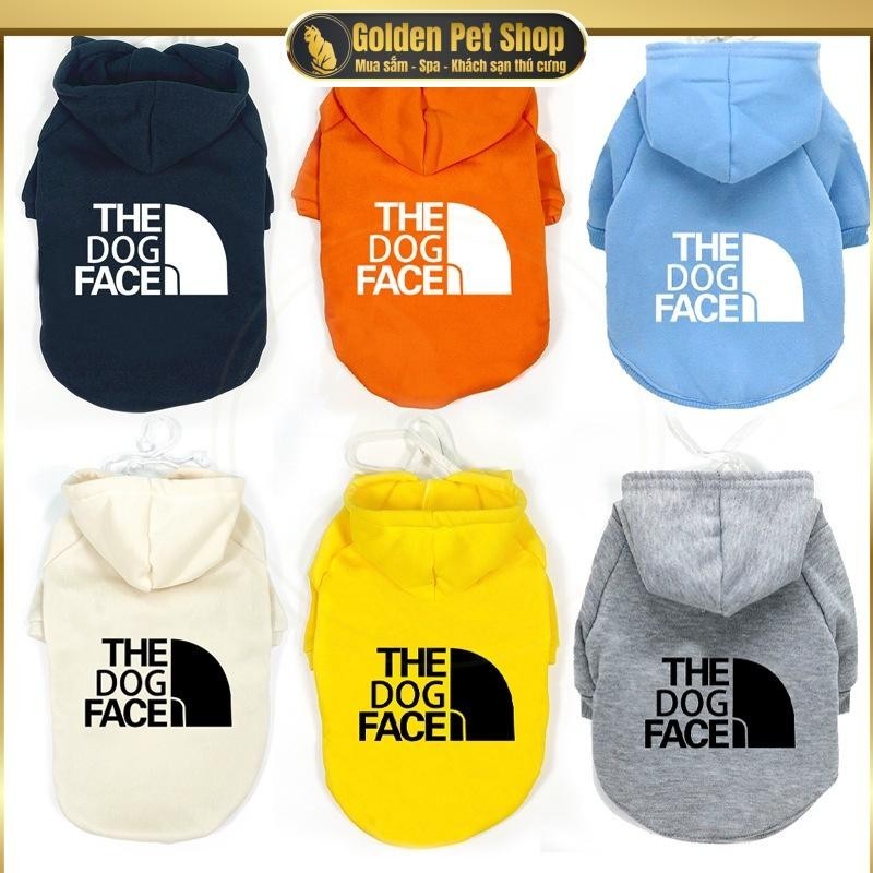 Áo Hoodie thể thao dễ thương thoải mái The Dog Face cho chó mèo