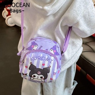  BOOCEAN Túi xách đeo vai Cinnamoroll Túi xách vải Kuromi Túi đeo chéo trẻ em Ví đựng tiền xu Túi đeo vai bé gái Túi đeo vai Pochacco Túi ngực 