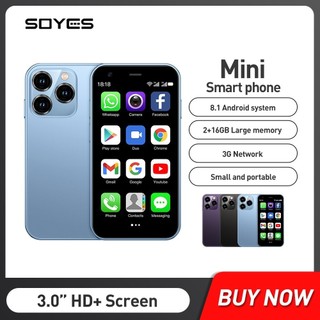 SOYES XS15 Smartphone 3G Mini, 3-inch WiFi 2GB RAM 16GB ROM Siêu Mini điện Thoại Di động 2 SIM Cực Mỏng Cho Trẻ Em