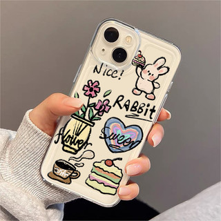 Iphone Hoạt Hình Mới Dễ Thương Cao Cấp Silicon Chống Rơi Ốp Lưng Điện Thoại Thích Hợp Cho 7 7plus 8 8plus Xs Xr 11 12 13 14 15 Pro Plus Promax