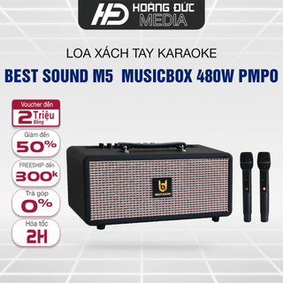 Loa Karaoke Xách Tay di động cao cấp chính hãng Best Sound M5 và Best Sound M8 Musicbox hàng nhập khẩu.