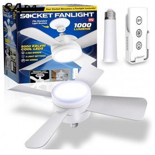 SADA Đèn quạt LED có thể điều chỉnh độ sáng vít điều khiển từ xa thông minh tích hợp đèn quạt trần