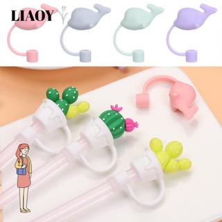 1 Nắp Silicon Bịt Ống Hút Chống Bụi Có Thể Tái Sử Dụng Ốp