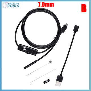 Camera nội soi Mini có sẵn Camera USB 7mm / 5.5mm để kiểm tra Android Borescope Mới