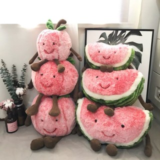 Ins Dưa Hấu Anh Đào Siêu Mềm Gối Đệm Ngủ Sang Trọng Đồ Chơi Búp Bê Cô Gái Trái Tim Quà Tặng Sinh Nhật Trang Trí