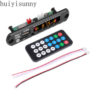 Hys DC 9V-12V Bảng giải mã âm thanh Bluetooth 5.0 không dây Màn hình kỹ thuật số USB TF FM Đài phát thanh AUX Mô-đun giải mã âm nhạc không dây Bộ thu âm thanh nổi
