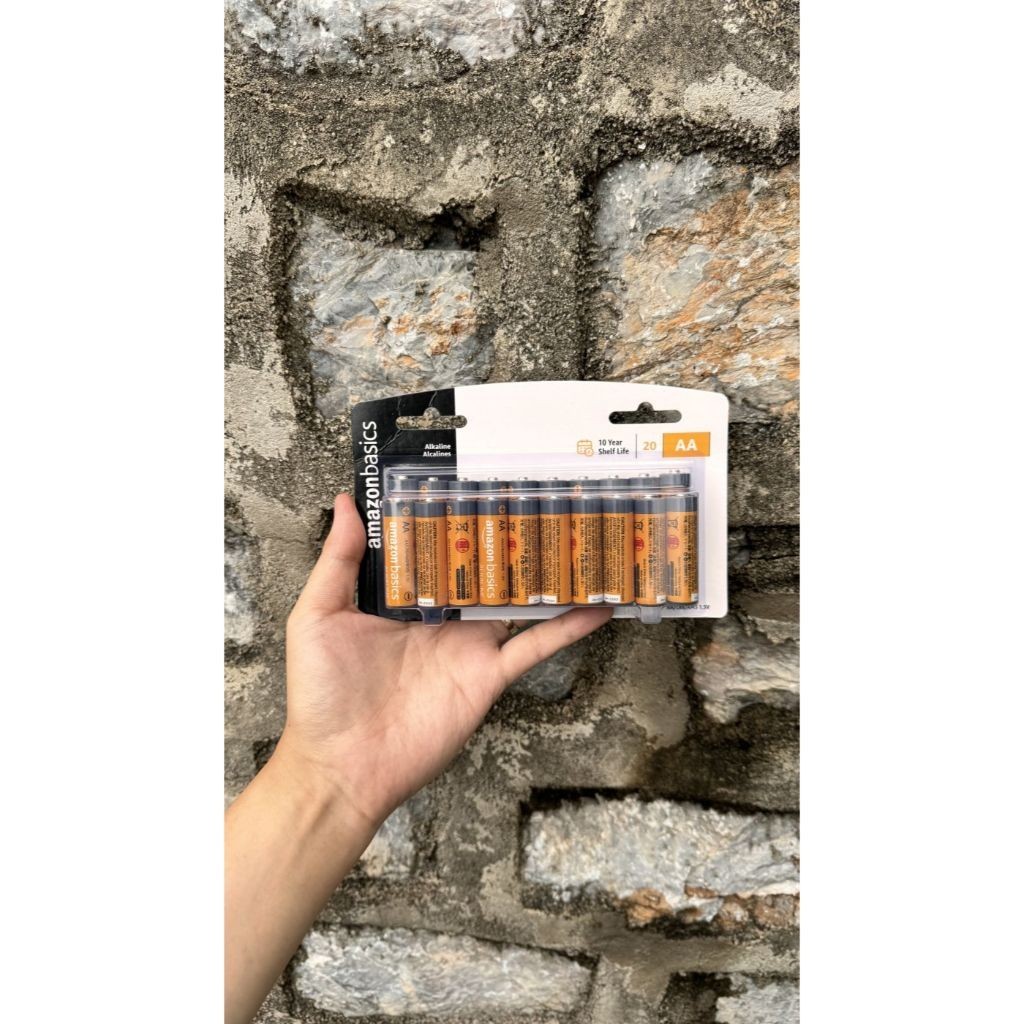 Pin AA , AAA Alkaline hàng Amazon Basics ( Mỹ ), hạn sử dụng 2033