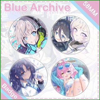 Ca Blue Archive Laser Huy Hiệu Quà Tặng Cho Bé Gái Anime Bộ Sưu Tập Lưu Niệm Shiroko Hoshino Yuuka Iroha Aris Huy Hiệu