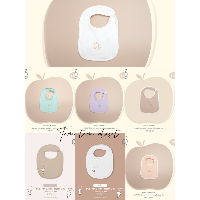 La pomme Yếm La Pomme Puppy AW2022