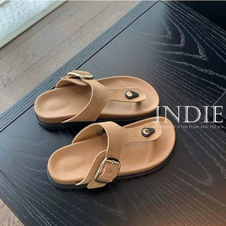 INDIE dép nữ dép bánh mì  2024 HOTSALE Giày lỗ bánh mì dễ thương Bền Dễ dàng phối đồ Trẻ trung Đa năng FDL24515LW 22Z240527