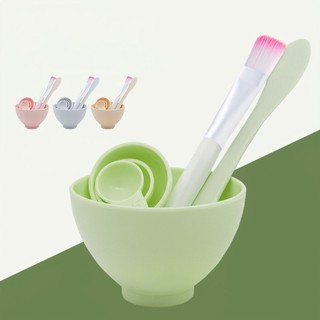 Bộ bát trộn đắp mặt nạ, bộ chén trộn mặt nạ 4in1 tiện ích