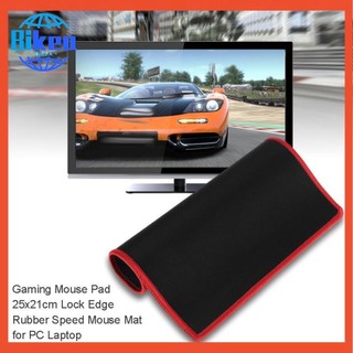 Miếng lót chuột chơi game 25x21cm miếng lót chuột tốc độ cao su cạnh khóa cho pc laptop