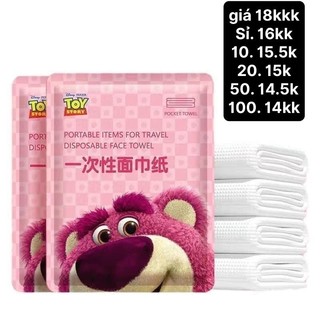 Khăn tắm kháng khuẩn gấu dâu