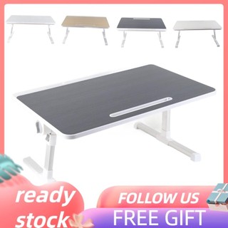 Hanhan1 Portable Bed Tray Table Laptop Solid Construction Large Desktop Space for Reading