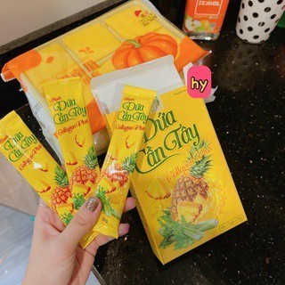 Lẻ 1 gói thạch dứa cần tây giá dùng thử giảm cân hiệu quả