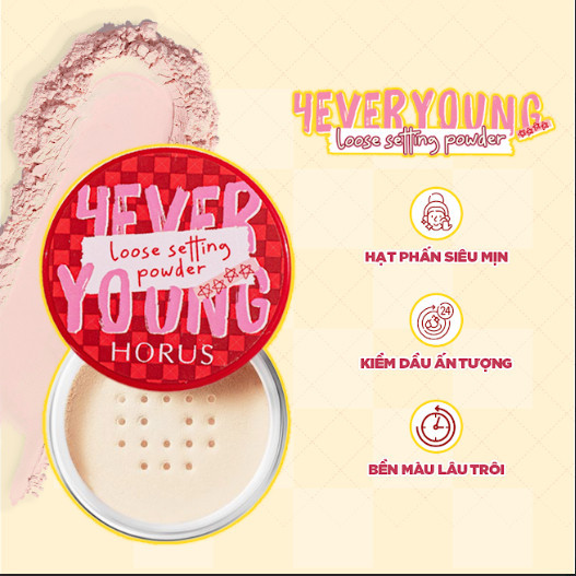 Phấn phủ Horus 4EVERYOUNG Loose Setting Powder 7G