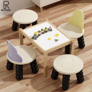 Reitinge Ghế đẩu có thể ngồi ở cửa. Cửa chống trượt và dày. Ghế nhỏ cho bé mẫu giáo