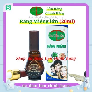 Tinh dầu răng miệng dạ thảo liên chai to 20ml - chăm sóc răng miệng