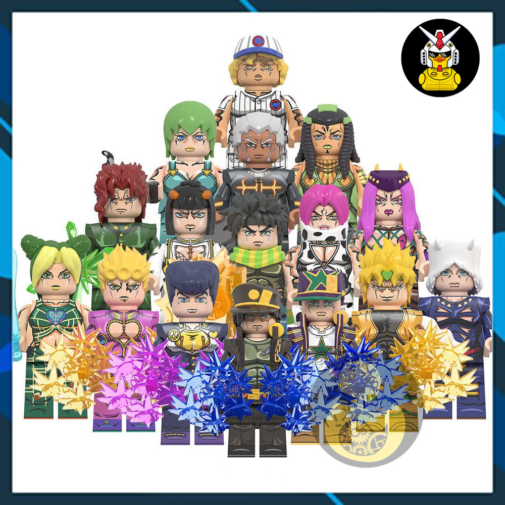 Mô Hình Nhân Vật Cuộc Phiêu Lưu Kì Quái Của JoJo Đồ Chơi Lắp Ghép Xếp Hình JoJo's Bizarre Adventure 