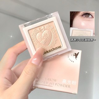 Kakashow Shiny Highlighter Make Up, Brighten Face, Matte Contour, Mũi Contour