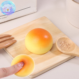 Thewoodfameing Dính Mini Wangzai Nhỏ Mantou Chậm Rebound Pinch Deion Vent Toy Squishy Slow Rising EN