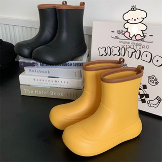 Giày đi mưa Xixitiao chống nước mặc ngoài mùa hè Đế mềm thời trang thông thường