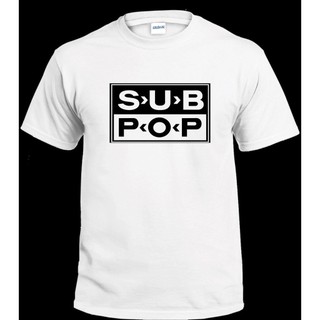 Sub POP BAND 100% COTTON ÁO THUN UNISEX IN HỌC HỌC