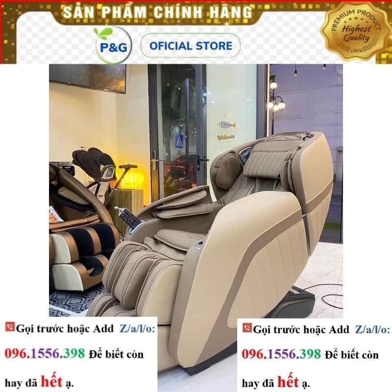 Ghế massage toàn thân OKINAWA OS900 công nghệ 4D MAX sale