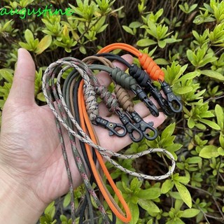 Augustine Paracord Dây buộc cường độ cao cho chìa khóa Dây đeo cổ tay Ba lô Vòng chìa khóa Ba lô Khóa dây dù Vòng tay Dây chuyền Vòng cổ Dây buộc Móc khóa Dây buộc