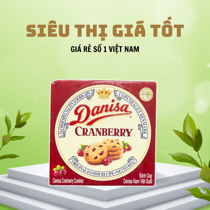 Bánh Quy Danisa Nam Việt Quất hộp 405gr