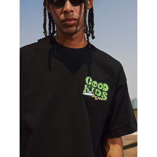 Áo thun Unisex New American Street Letter Couple