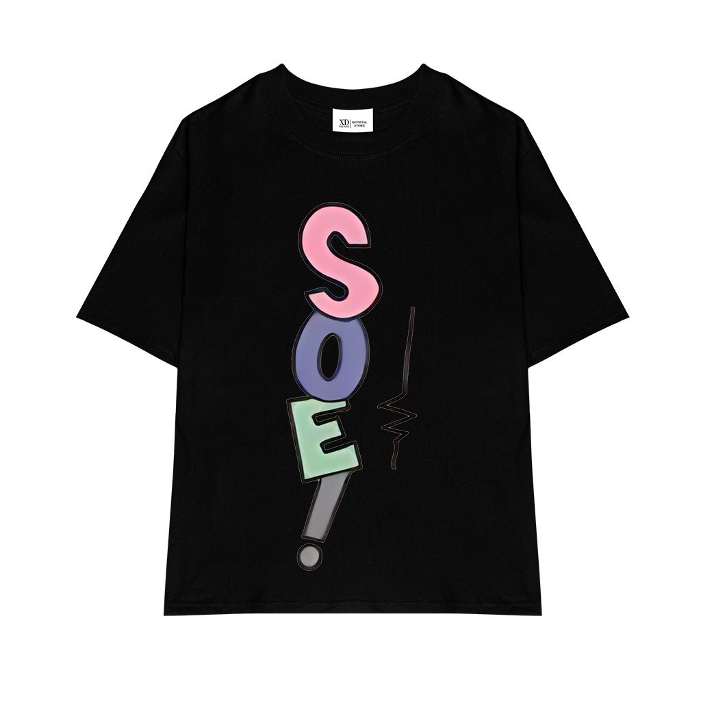 Áo thun The Xide unisex hình in SOE THE XIDE form rộng chất cotton 2 chiều co giãn định lượng 260gsm