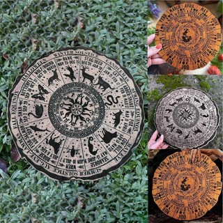 Lịch Cây Bánh Xe Bằng Gỗ Của Năm Lịch Trang Trí Vintage Để Bàn Trang Trí Handmade Celestial Ký Lịch smbvn smbvn smbvn