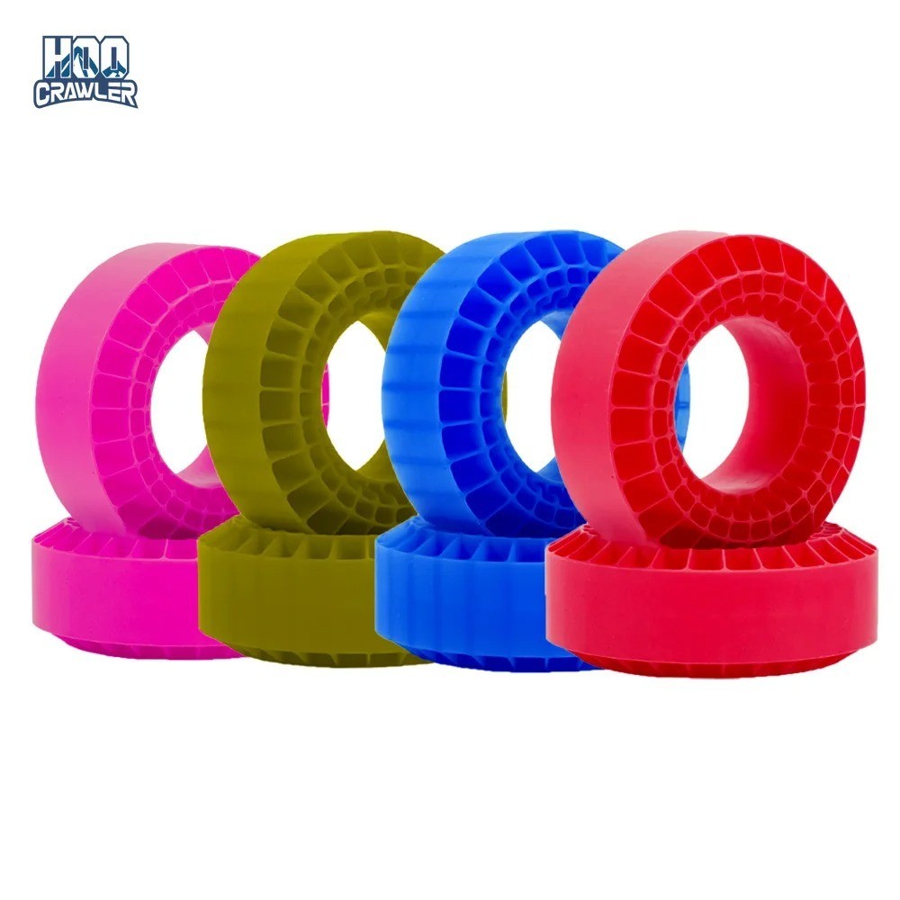 1.9 '' Lốp Mềm Silica Gel Chống Xốp Chèn 108x42mm cho 1 / 10 RC Xe Bánh Xích Giàn TRX4 SCX10 III CJ-