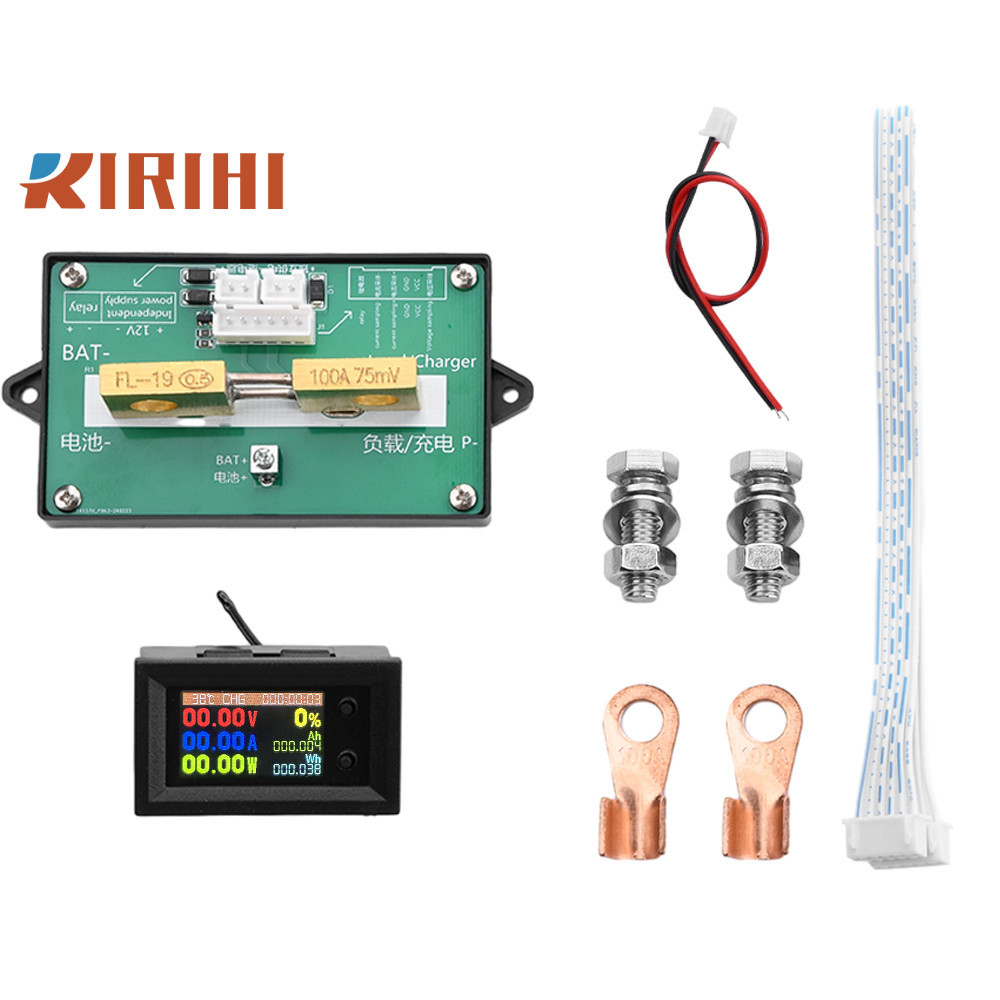 RIRIHI Đồng hồ đo hai chiều DC7200 DC7-200V Máy kiểm tra đa chức năng 9 trong 1 20A-500A