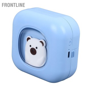 Frontline Máy In Nhiệt Blue HD BT Với 6 Cuộn Giấy 3 Màu Bút Chì Nước Mini Inkless Sticker Cho IOS Android